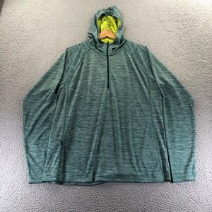 Marmot Hoodie Mens Large Green Sunrift UPF50 Lightweight Stretch Performance